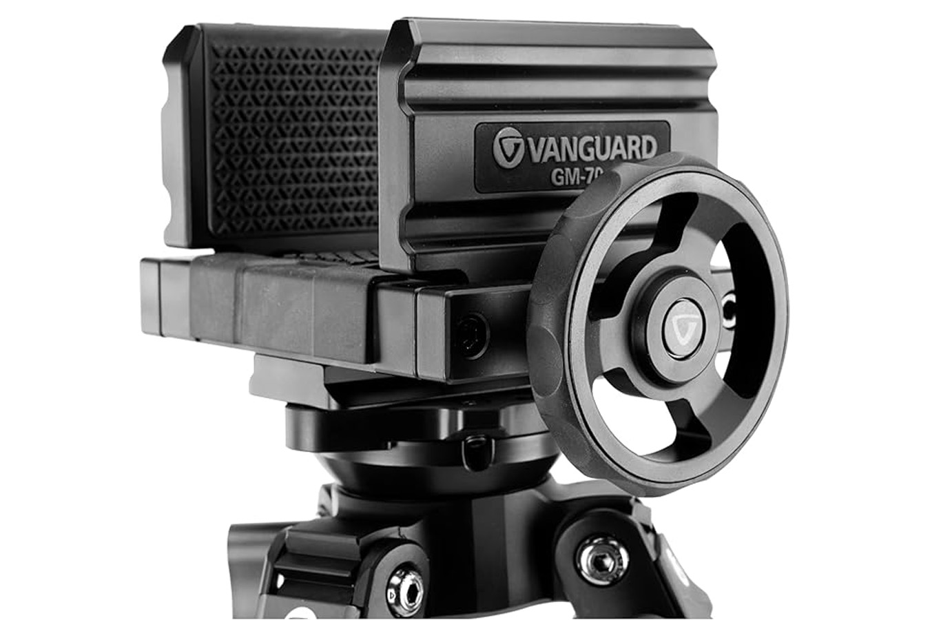 VANGUARD Endeavor L 303AGM Aluminum Shooting Tripod Endeavor GM-70 Clamp/Mount